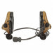 Tactical Headset Two Way Single Lead Brn