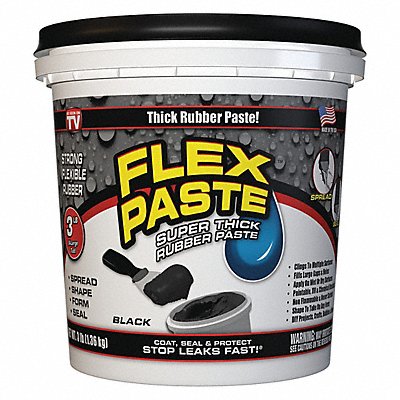 Flex Paste 3 lb Tub Black