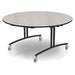 Flip Top Table Round White Nebula