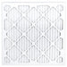 Pleated Air Filter Panel 20x20x1 in.