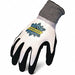 Knit Gloves Full Finger Coverage L Sz