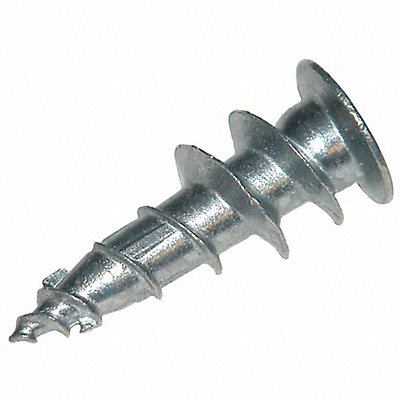 Wall Anchor Zinc Alloy 1 1/8 in L PK100