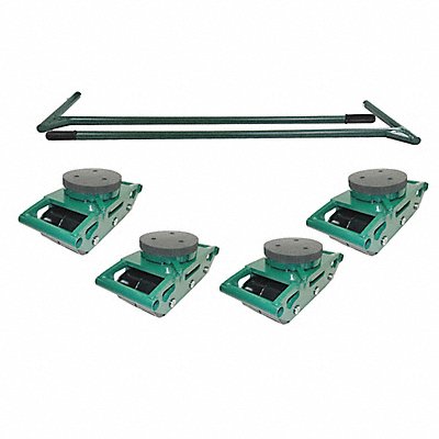 Bull Dolly Kit 6 3/4 in L Deck