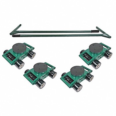 Bull Dolly Kit 6 3/4 in L Deck