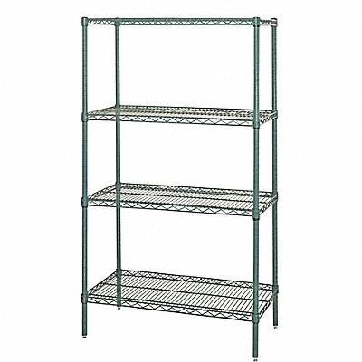 Wire Shelving 18 in Overall Depth