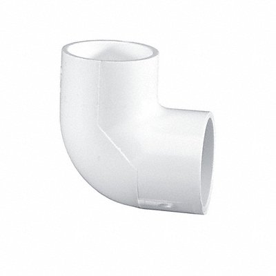 90 Elbow PVC 3/4 in Socket SCH 40 White