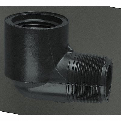 90 Elbow Polyethylene 1/2 in NPT SCH 40