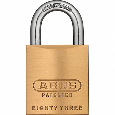 Padlock 3 5/16 in Body Height 6 Pin