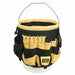 Bucket Tool Organizer Polyester Yellow