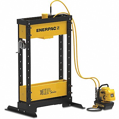 Hydraulic Press Electric Yellow