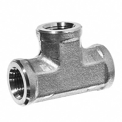 Tee 304 SS 1/2 Pipe Size Female NPT