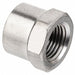 Round Cap Nickel-Plated Brass 3/8 in