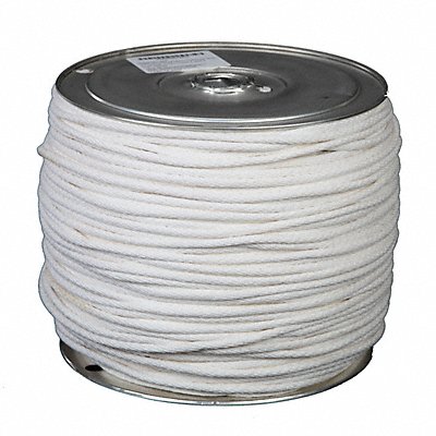 Cotton Cord Roll 1/4 in Dia Rope Static