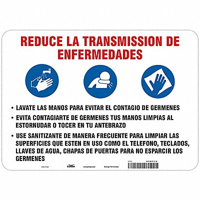 Safety Marking Label 10 in x 14 in