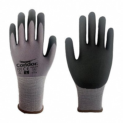 K3386 Coated Gloves Nylon Span Nitrile L PR