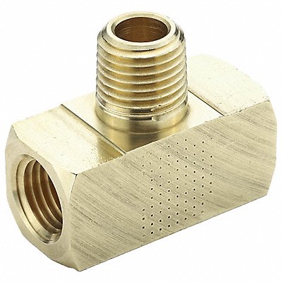 Extruded Branch Tee Brass 3/8 in NPT