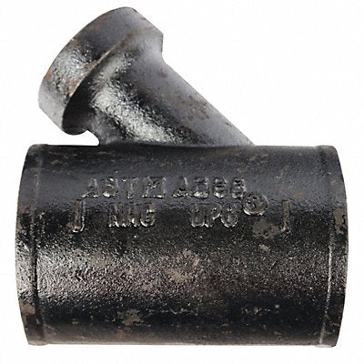 Tapped Wye Cast Iron 4 x 4 x 1 1/2 in