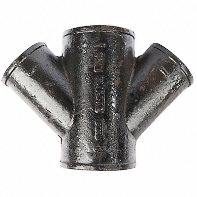 Double Wye Cast Iron 1 1/2 in Pipe Size