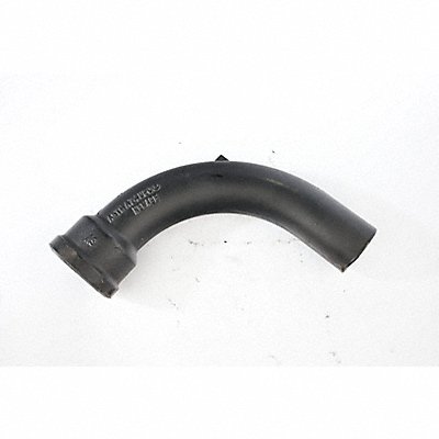 90 Long Sweep Cast Iron 8 Socket Black