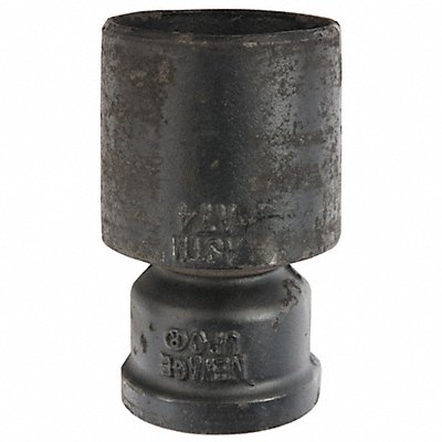 Reducing Coupling Cast Iron 8 x4  Black