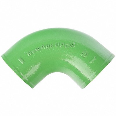 90 Bend Cast Iron 6 in Pipe Size Socket