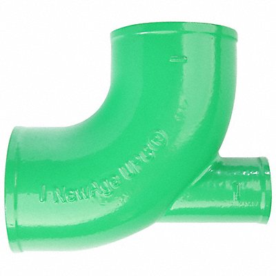 90 Bend Cast Iron 4 in Pipe Size Socket