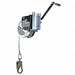 Personnel Winch Silver 8 1/2 in H Manual