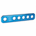 Rope Termination Plate 10 in H Blue