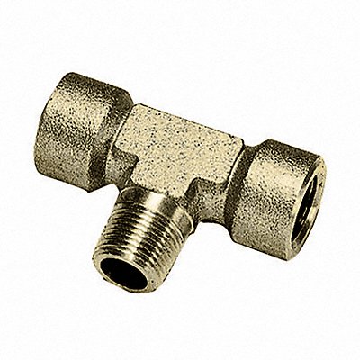 Branch Tee Brass Pipe Fitting Threaded