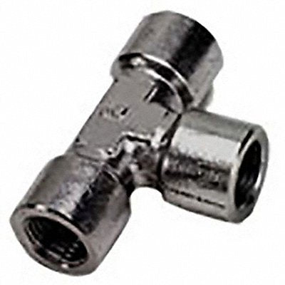 Female Tee SS Pipe Fitting 1 7/16 in L