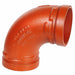 90 Elbow Galvanized Ductile Iron 6 in