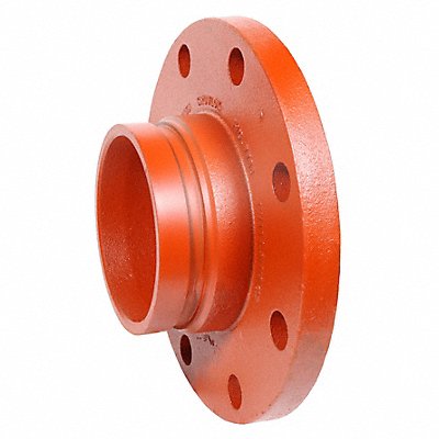 Pipe Flange Ductile Iron 2 in Orange