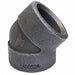 45 Elbow Forged Steel 2 1/2 in NPT