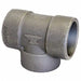 Tee Forged Steel 3 in Pipe Size Socket