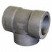 Tee Forged Steel 2 in Pipe Size Socket