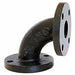 90 Elbow Steel 4 in Flanged Class 125