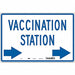 Vaccination Traffic Sign