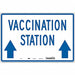 Vaccination Traffic Sign