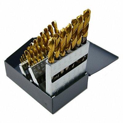 Cobalt TIN Tipped Jobber Drill Set