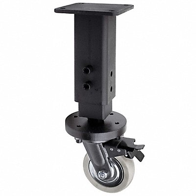 Adjustable Table Leg 29.5 in H Caster