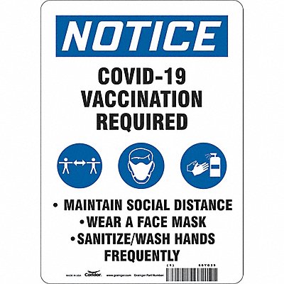 Facemask Reminder Safety Sign