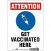 Covid 19 Vaccine Sign