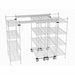 Overhead Track Shelving Complete Kit