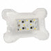 Dome Light Rectangle Clear White