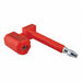 Security Bolt Seal 3 3/16 Strap L Red