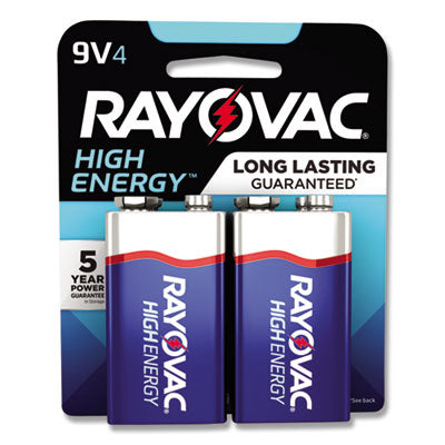 BATTERY,9V,ALKALINE,4/PK