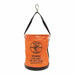 Bucket Bag Vinyl Straight Wall Orange