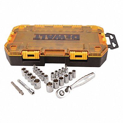 Socket Set Tough Box 1/4 Drive