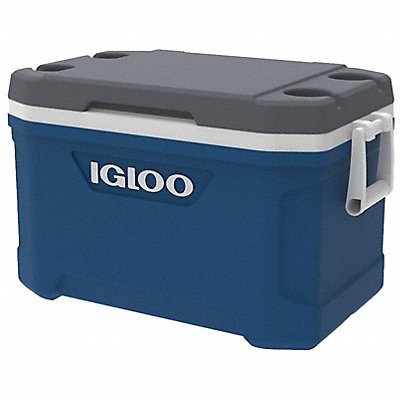 Cooler 52qt. Gray Plastic