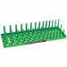 Socket Tray Green Plastic